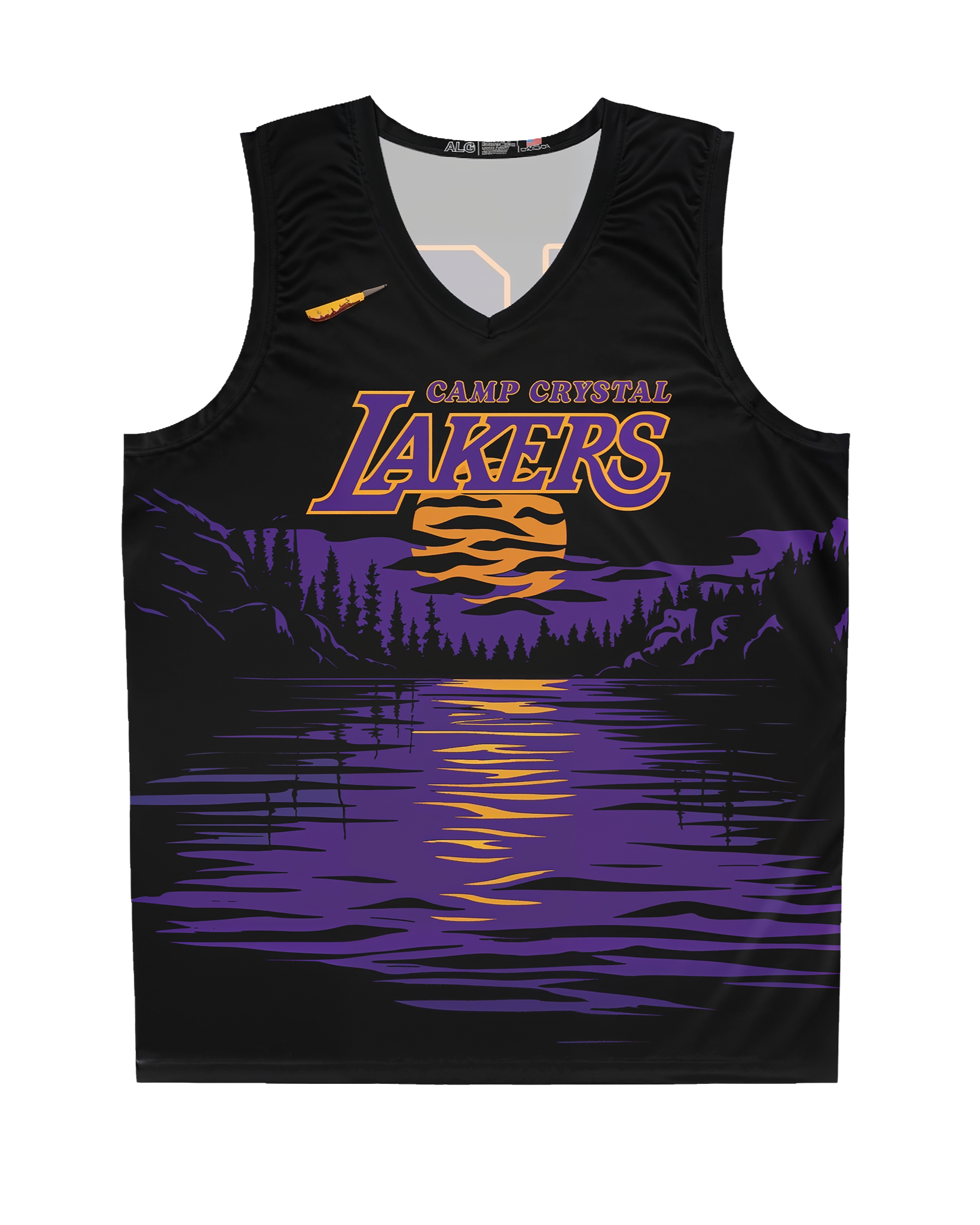 Camp Crystal Lakers Basketball Jersey