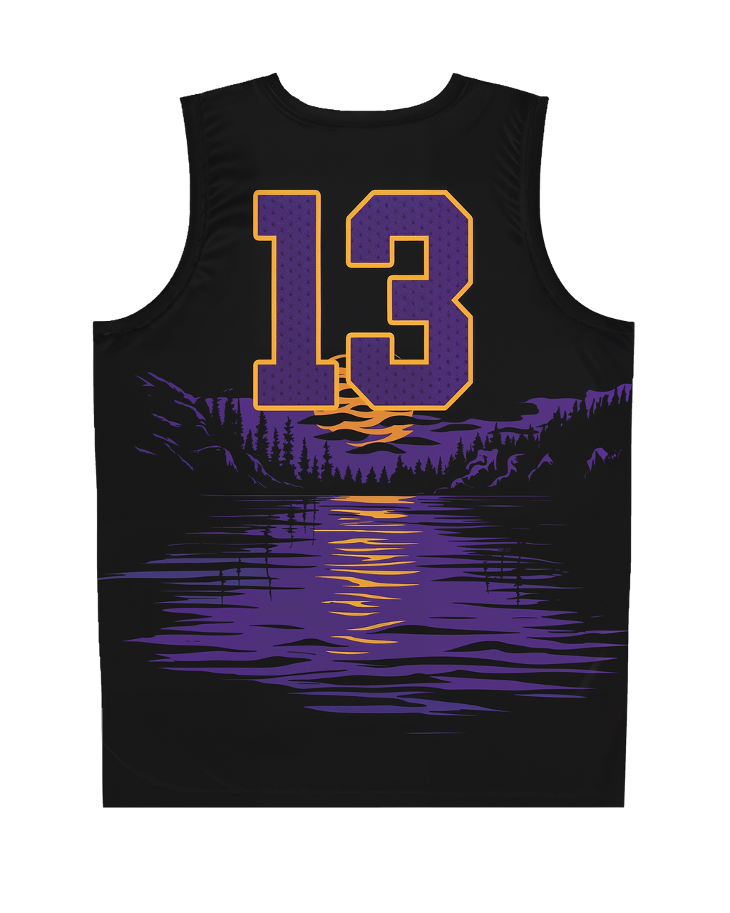 Camp Crystal Lakers Basketball Jersey