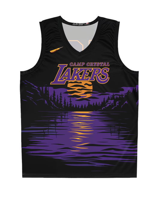Camp Crystal Lakers Basketball Jersey