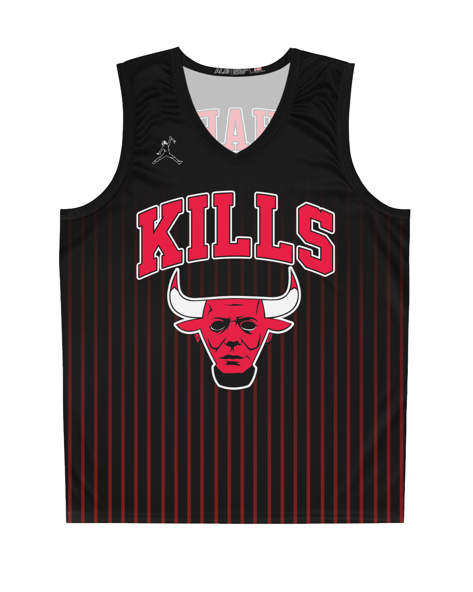 Kills - The Shape Basketball Jersey