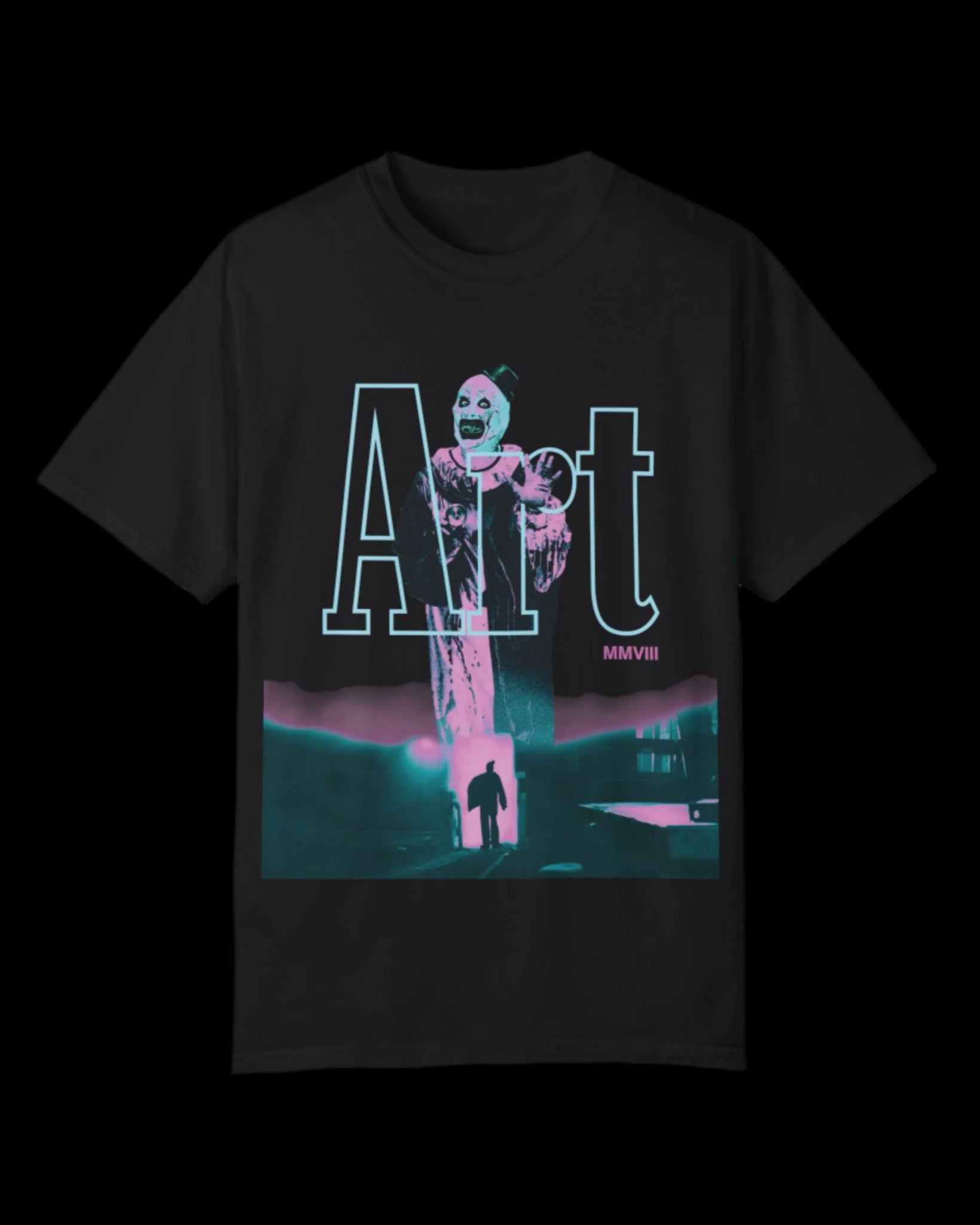 Art The Clown Terrifier x Neon Series Shirt
