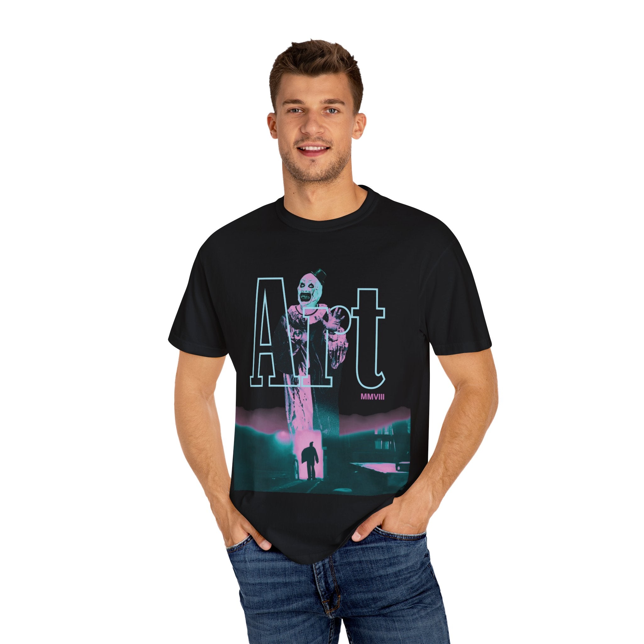 Art The Clown Terrifier x Neon Series Shirt