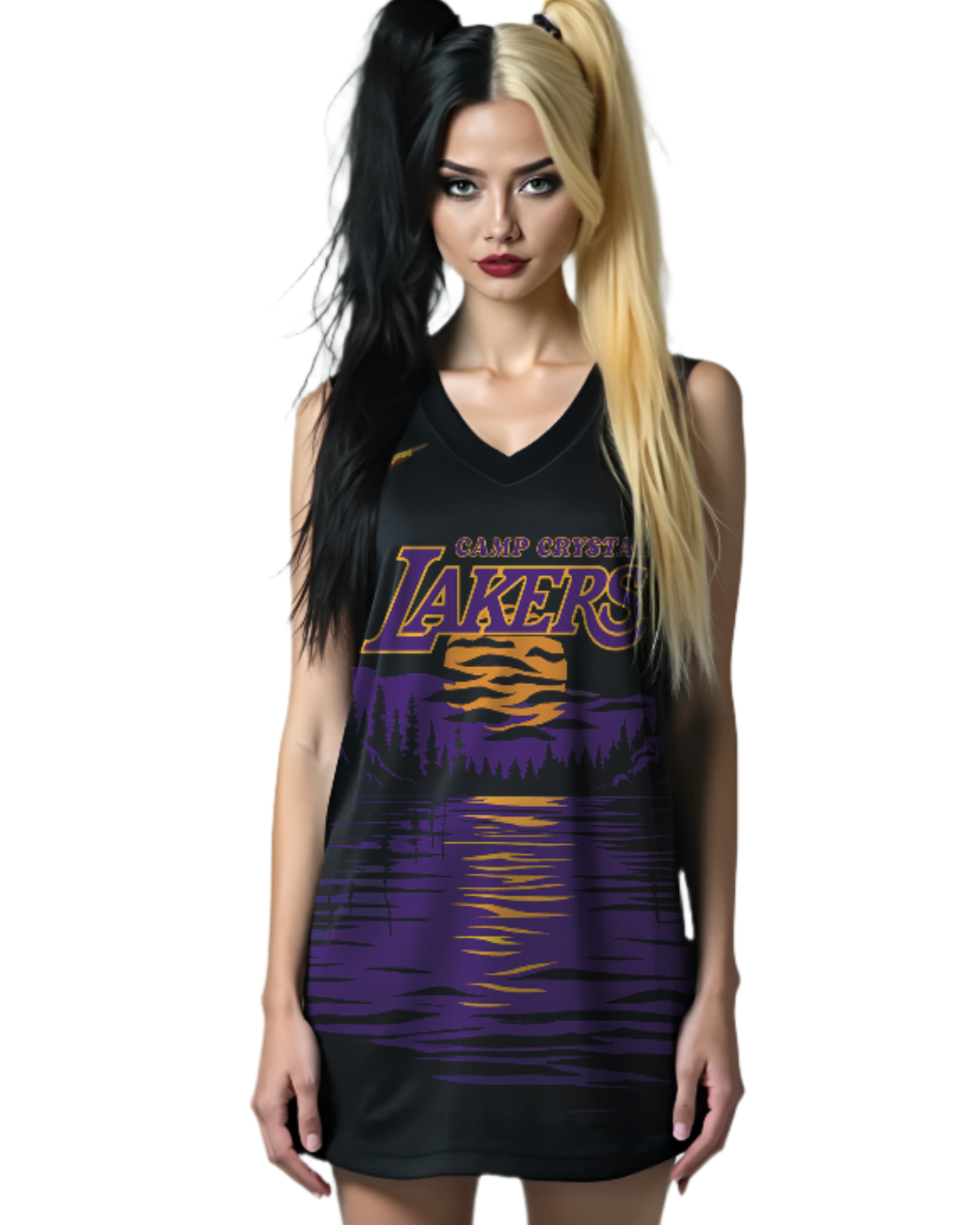 Camp Crystal Lakers Basketball Jersey