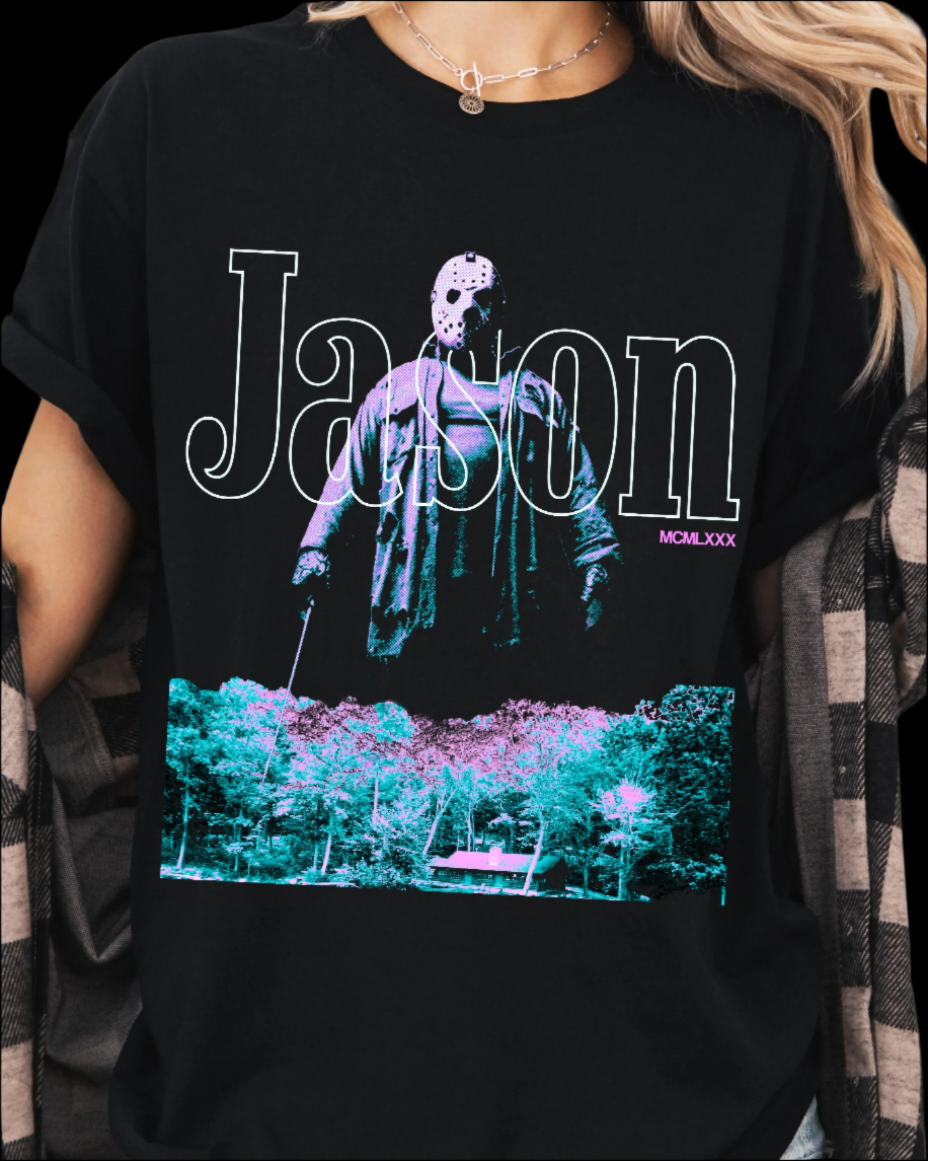 Jason, Friday the 13th x Neon Series Shirt