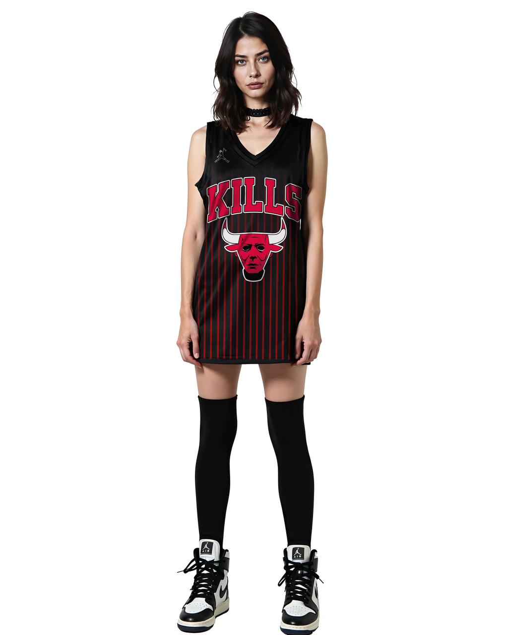 Kills - The Shape Basketball Jersey